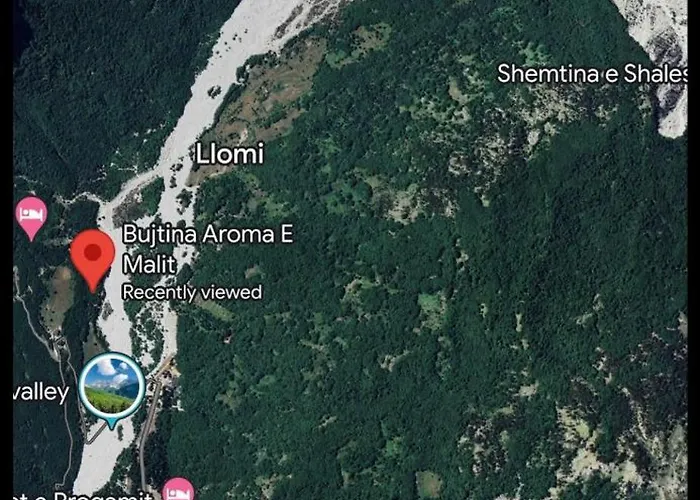 ホテル Bujtina Aroma E Malit ヴァルボナ